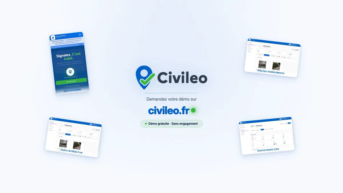 Civileo — Logiciel de signalement citoyen pour les communes